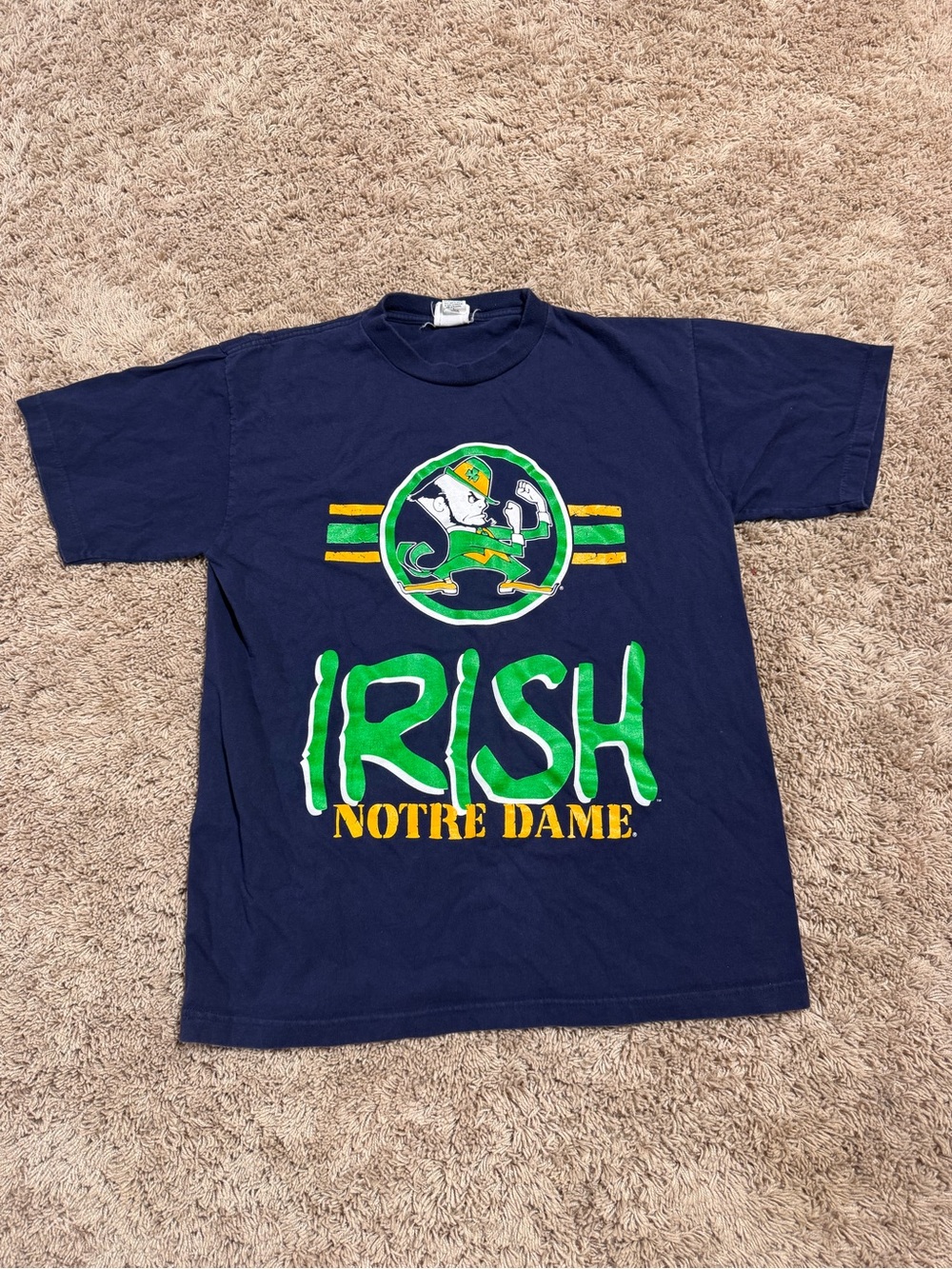 Notre Dame Irish Navy Blue Graphic Tee